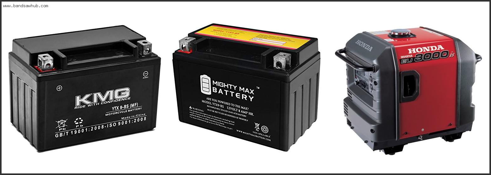 Best Battery For Honda Eu3000is Generator