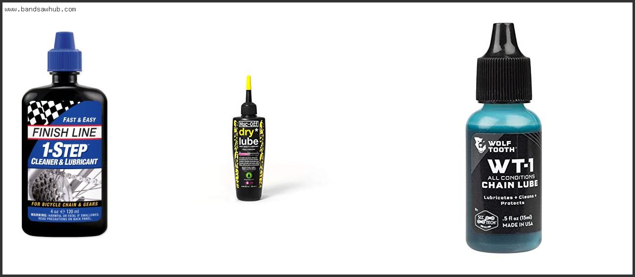 Best Chain Lube For Sandy Conditions