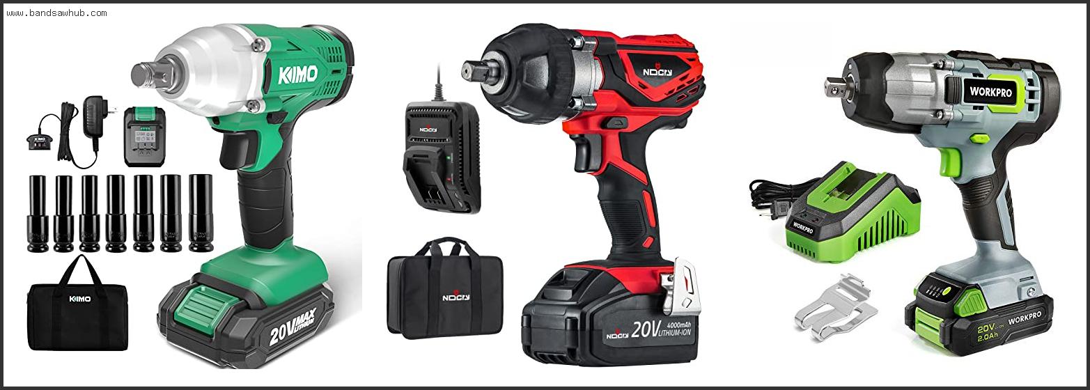 Best Cordless Impact Wrench For Changing Tires