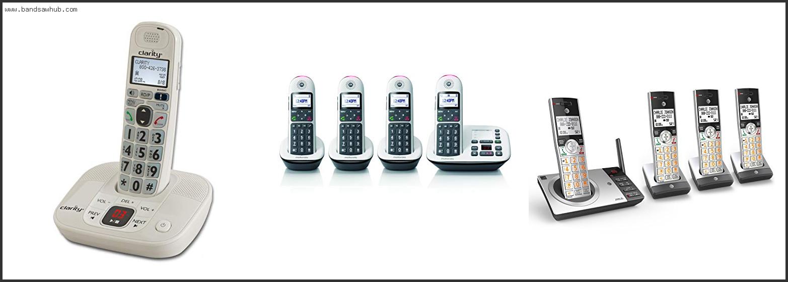 Best Cordless Phone For Hearing Impaired With Answering Machine
